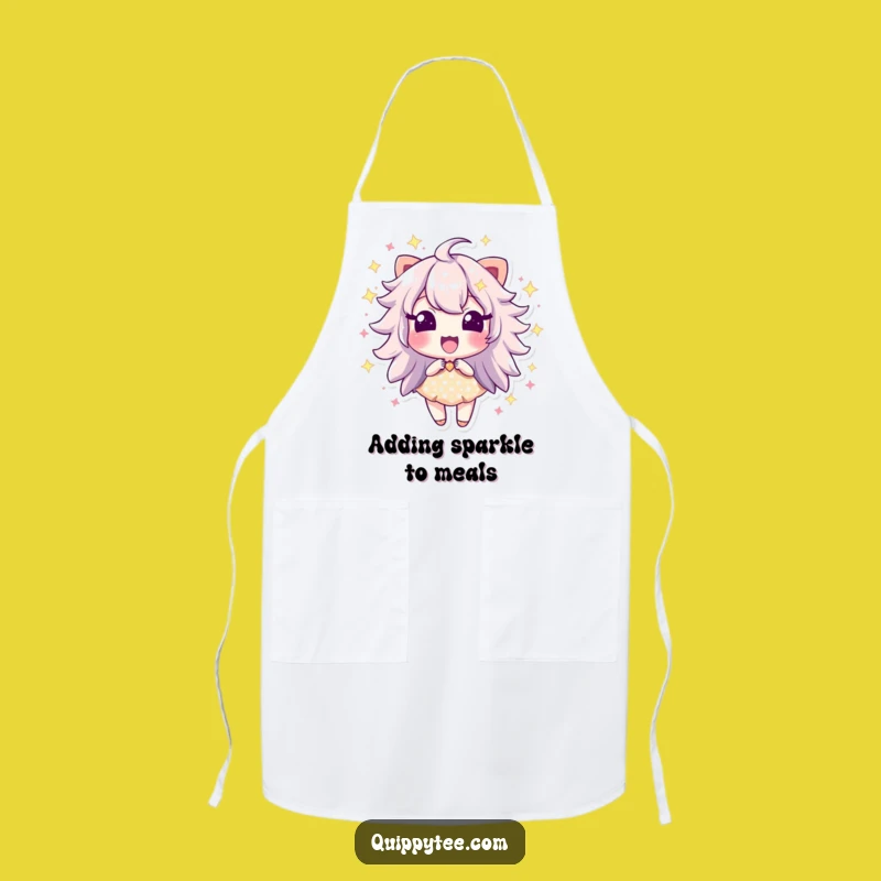 Funny Sparkle Dust Apron - Shine While You Create