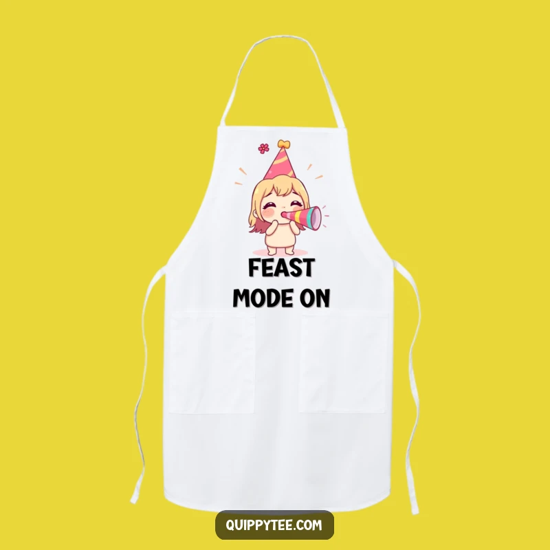 Funny Party Apron: Excitement Chef Character, Perfect Funny Gift