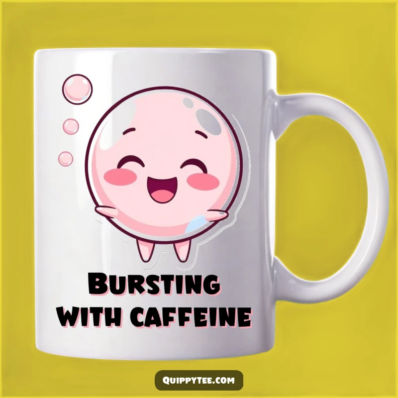 Funny Bubble Pop Mug: Bursting with Laughter for Your Coffee, a Fantastic Humorous Gift