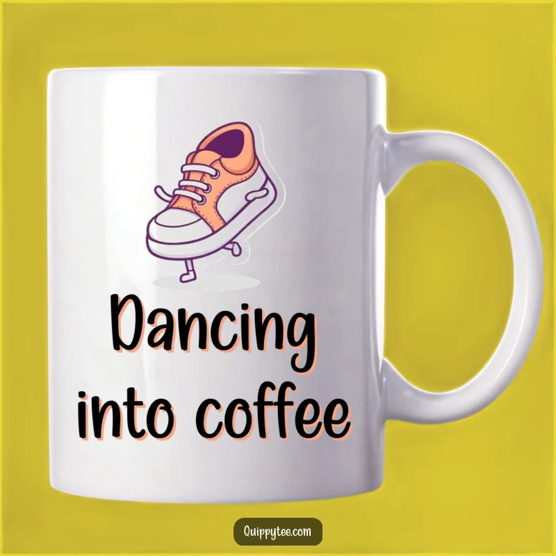 Funny Dancing Shoe Mug: Kick Up Your Heels with This Hilarious Footwear Fun