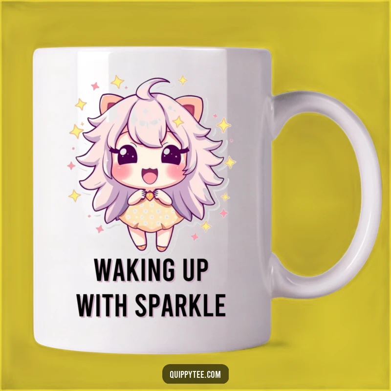 Funny Sparkle Dust Mug - Bursting with Excitement and Joy