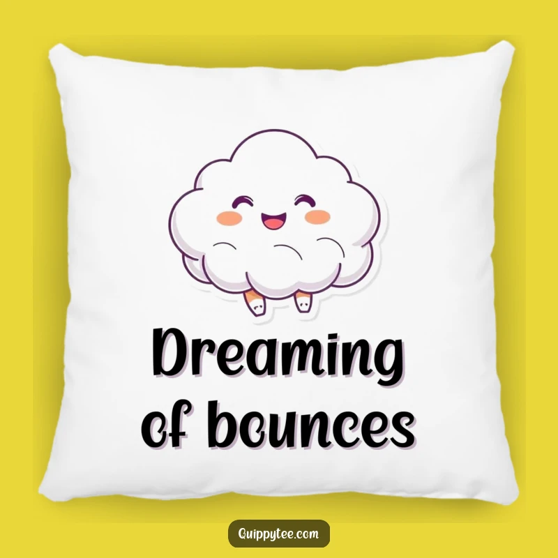 Comfy Joyful Cloud Pillow: Snuggle Up with Heavenly Happiness and Funny Comfort