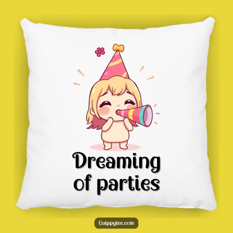 Funny Party Pillow: Excited Character Comfort, Delightful Gift
