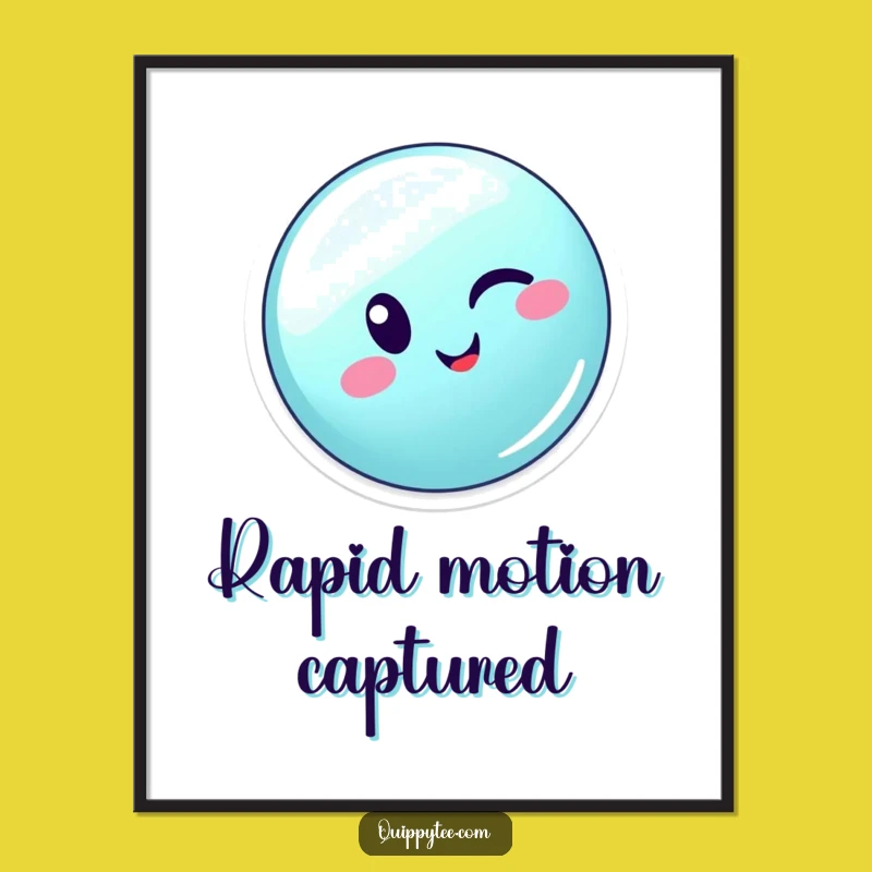 Funny Winking Button Digital Print: Instant Art with Zippy Vibes