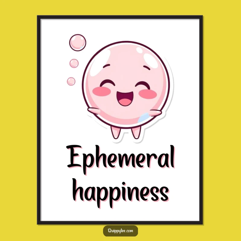 Printable Funny Bubble Pop Art: Instantly Add Cheerful Joy to Your Walls - Humorous Gift