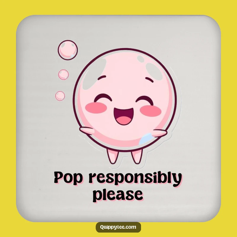 Funny Bubble Pop Coasters: Protect Surfaces with Cheerful Pops - Ideal Humorous Gift Set