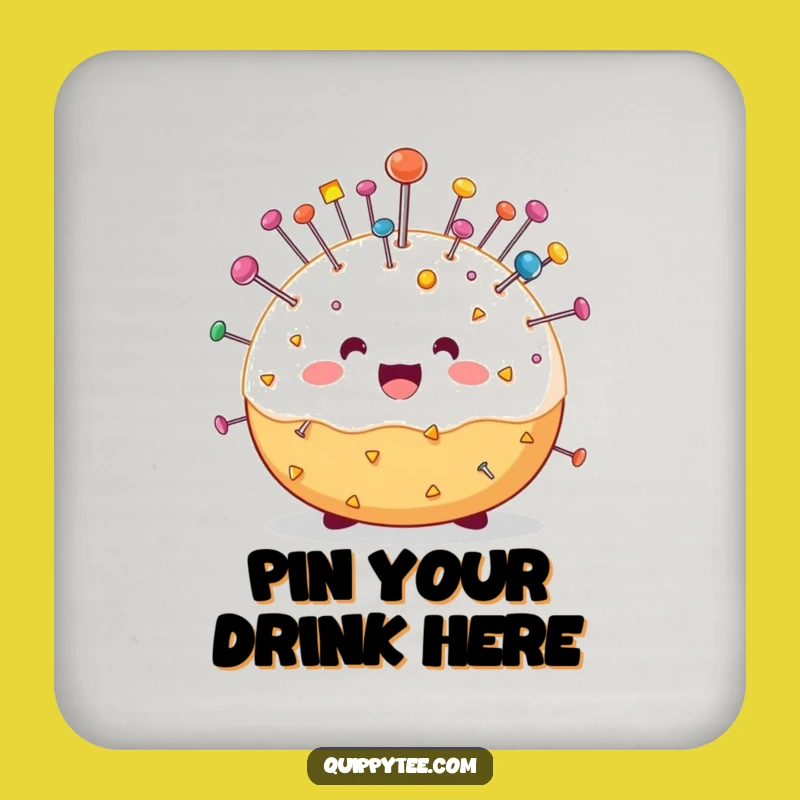 Funny Pin Cushion Coasters: Protect Surfaces with Hilarious Style