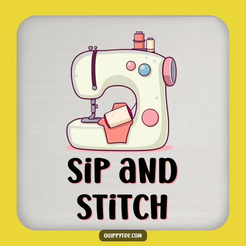 Funny Sewing Machine Bobbin Coasters: Protect Surfaces with Hilarious Style