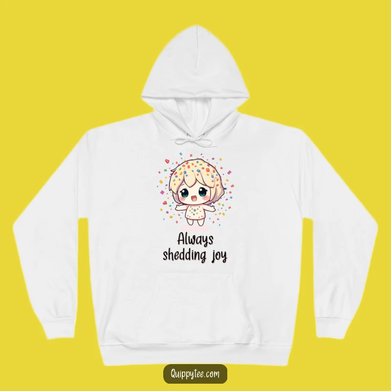 Cozy Funny Confetti Sprite Hoodie: Stay Warm and Cheerful with This Colorful Character Warm Humorous Gift