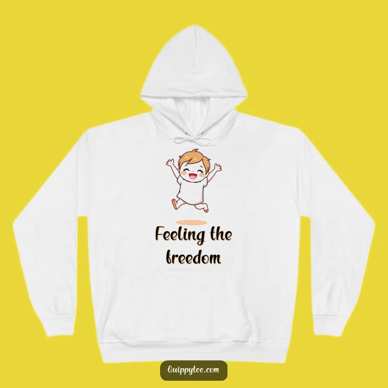 Funny Fabric Swatch Leap Hoodie: Cozy Character, Ultimate Humorous Gift