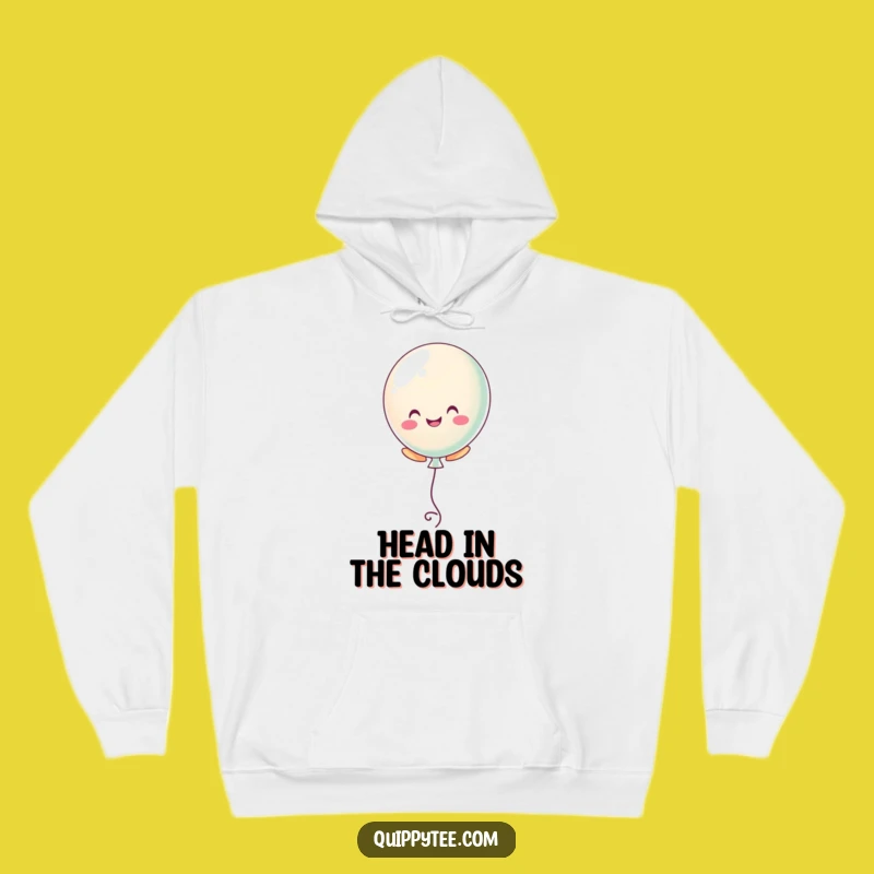 Cozy Funny Balloon Float Hoodie - Stay Uplifted and Warm