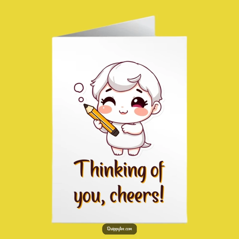 Clever Free Printable Birthday Card: Thought Bubble Genius Gift