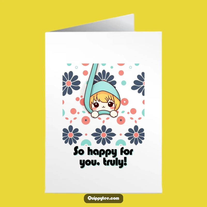 Free Printable Congrats Card: Kawaii Surprise - Hilarious DIY Downloadable