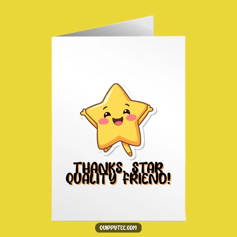Free Printable Star Thank You Card - Grateful DIY Downloadable