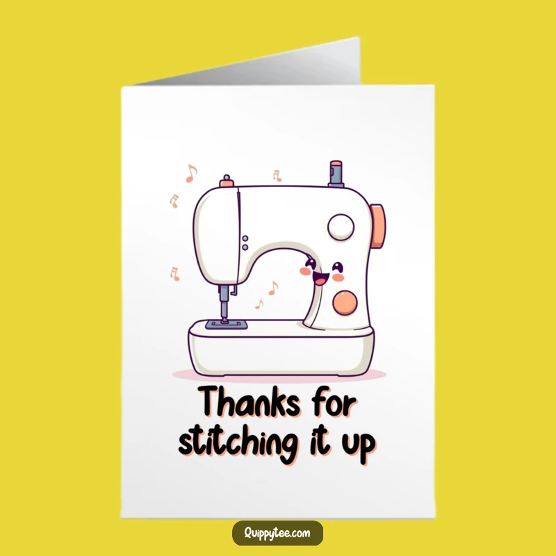 Thank You From the Stitch! Free Printable Sewing Card