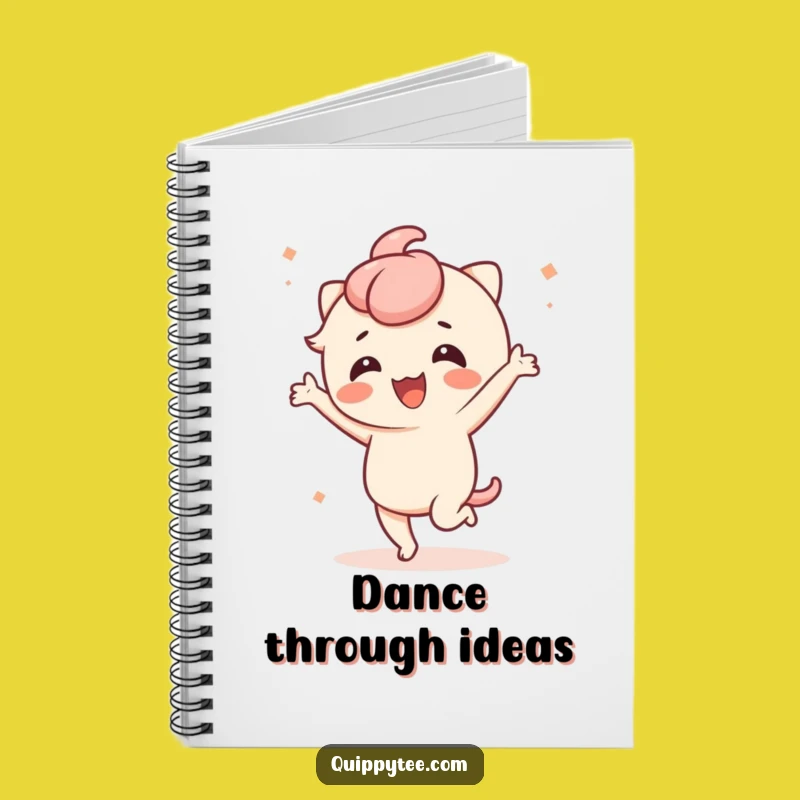 Funny Kawaii Dance Notebook: Jot Down Your Grooves!