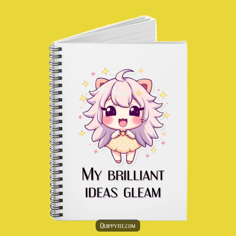 Funny Sparkle Dust Notebook - Jot Down Your Exciting Ideas