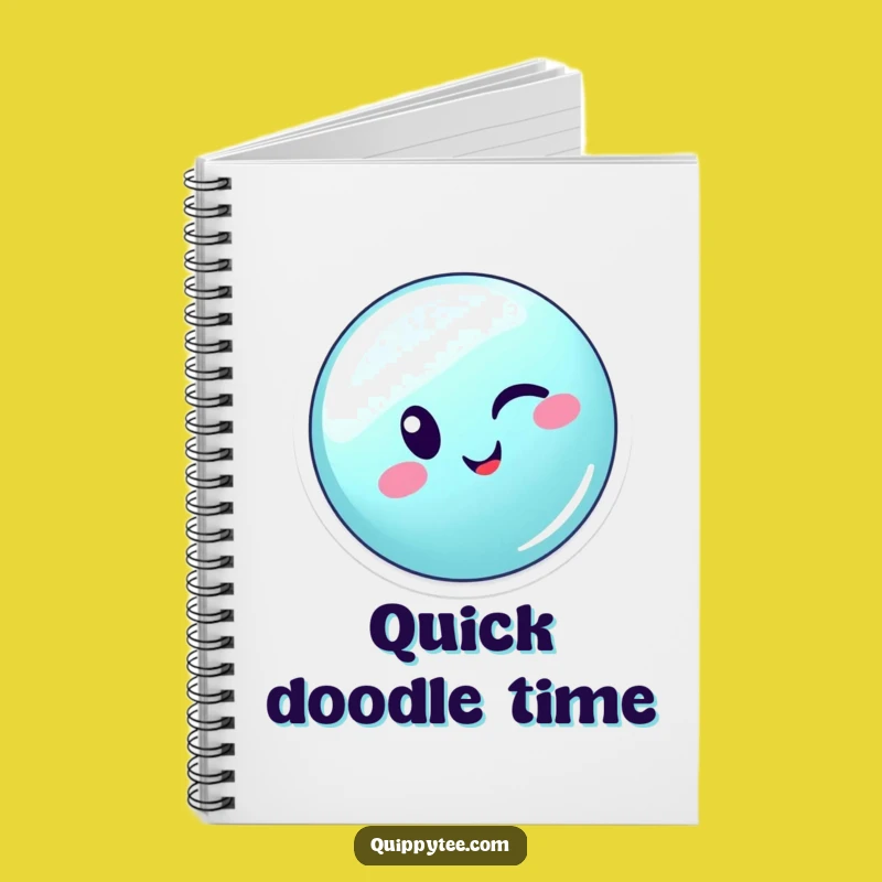 Funny Winking Button Notebook: Jot Down Ideas with Zippy Flair