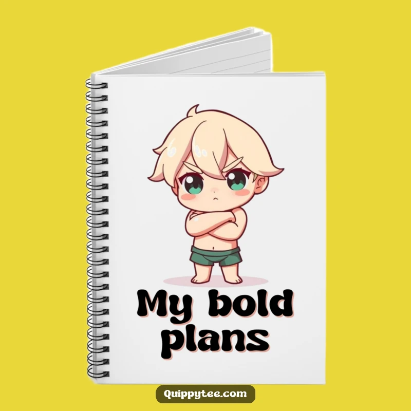 Confident Pose Notebook: Funny Character's Journal for Bold Ideas