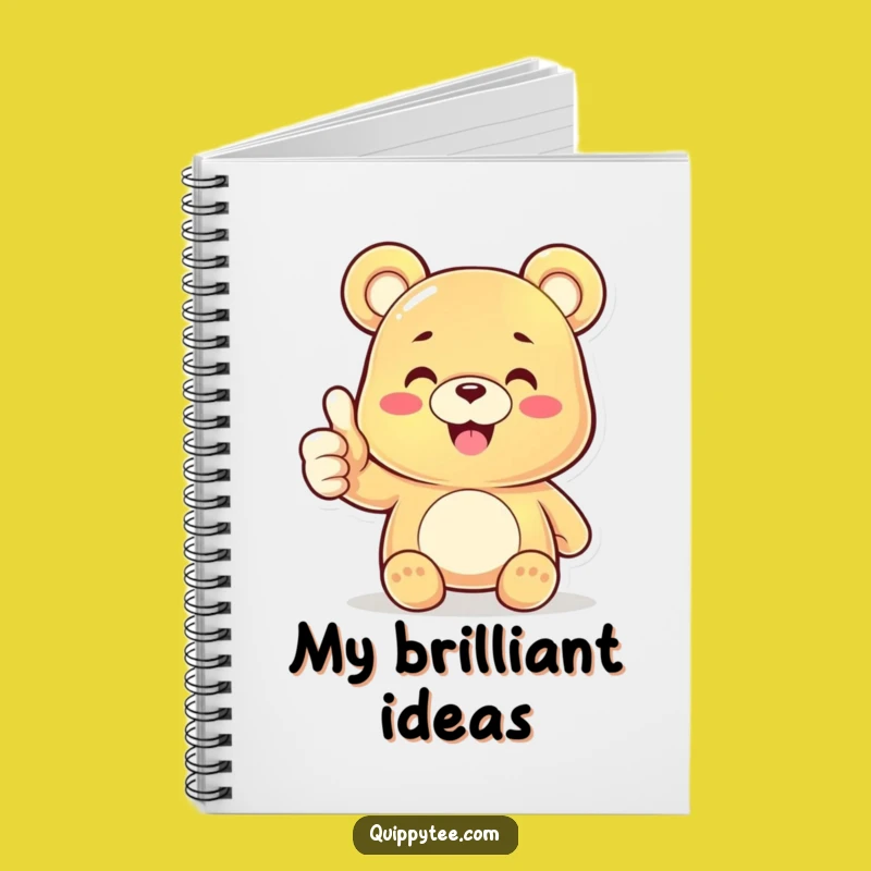 Funny Gummy Bear Thumbs Up Notebook: Jot Down Ideas with Hilarious Flair
