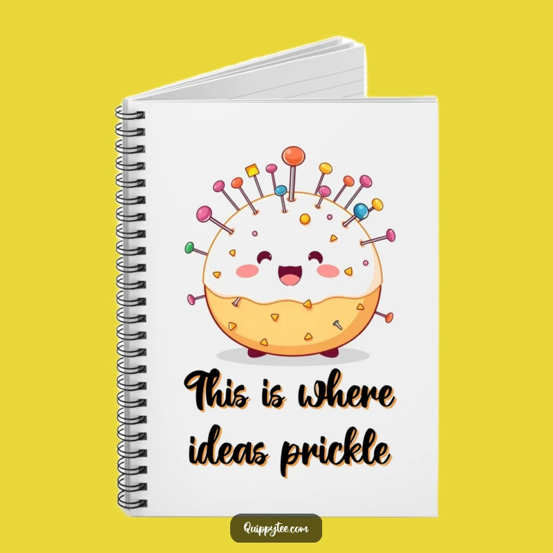 Funny Pin Cushion Notebook: Jot Down Ideas with Hilarious Pin-spiration