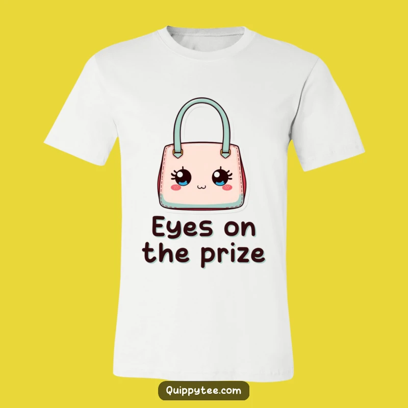 Funny Designer Handbag T-Shirt: Fashionable Fun Gift for Style Icons