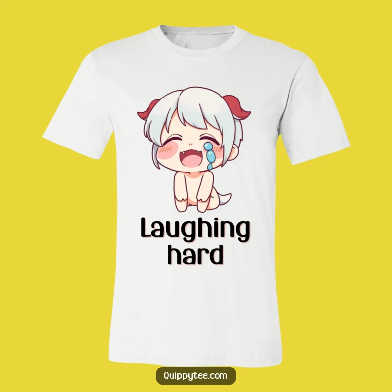 Funny Laughter T-Shirt: Tears of Joy Character, Hilarious Funny Gift for Jokers