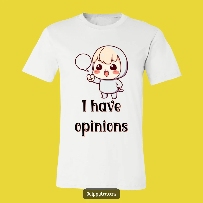 Funny Pointing Kawaii T-Shirt: Say It Loud, Hilarious Funny Gift