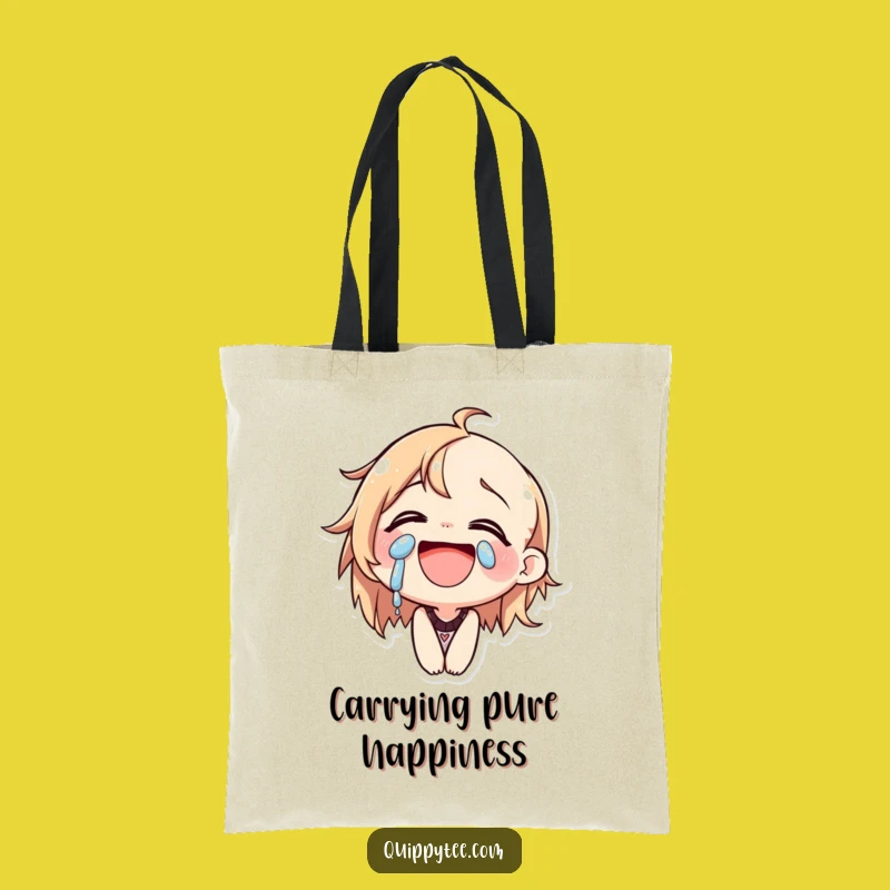 Funny Laughing Cat Tote Bag: Carry Joy, A Hilarious Gift!