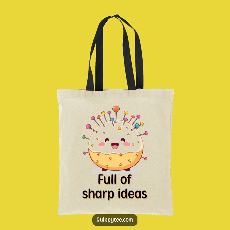 Funny Pin Cushion Tote Bag: Carry Your Supplies with Hilarious Style